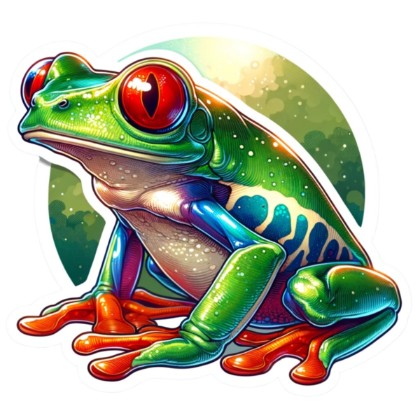Tree Frog Sticker