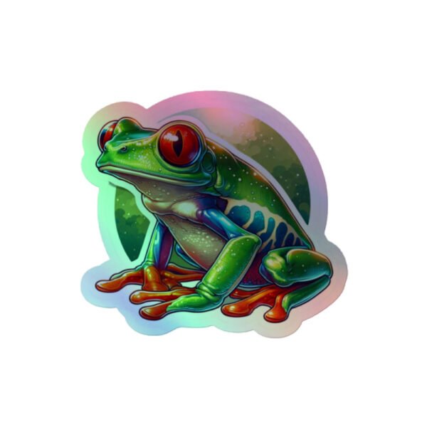 Tree Frog Sticker - Image 2