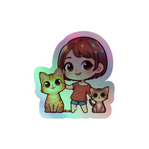 Abby Cats Sticker - Image 2
